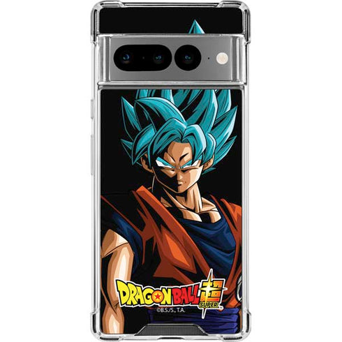 Dragon Ball Super Goku Google Pixel 7 Pro Clear Case